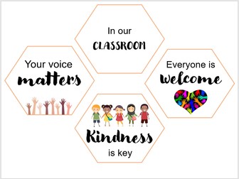Inclusive classroom display
