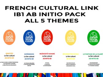 French Cultural Link IB1 Ab Initio Pack All 5 Themes