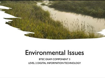 Environmental Issues and their impact on ICT and business