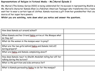 Representations of Religion in Fictional Media Ms Marvel Episode 2