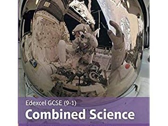 Edexcel GCSE Combined Science Chemistry CC13-17 and CC 3-7 and 9 knowledge organisers