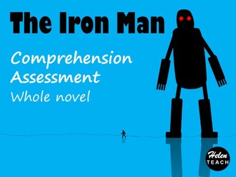 The Iron Man Comprehension Question Booklet Whole Novel