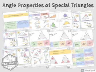 Angle Properties of Special Triangles