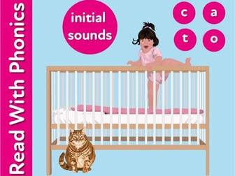 Learn The Initial Phonic Sounds 'c, a, t, o' (3 +)