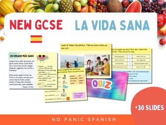 La vida sana | Healthy Lifestyle  | GCSE | Lesson