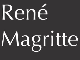 Magritte Critical thinking lesson