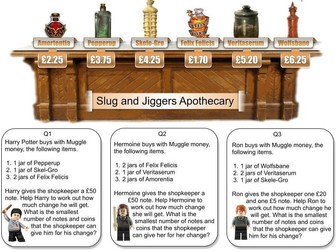 Y4 To be able to estimate, compare and calculate different measures, including money in pounds.