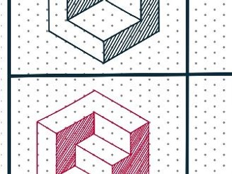 Isometric Drawing Worksheet 2