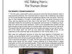 The truman show notes image