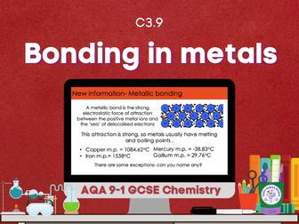 Bonding in metals