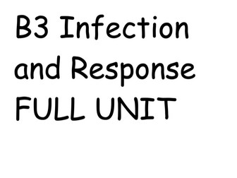 B3- INFECTION AND RESPONSE FULL UNIT - ALL 9 LESSONS.PPT