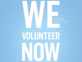 WE Volunteer Now Primary Lesson Package