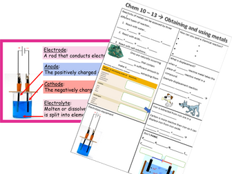 Edexcel SC10-13 revision ppt & worksheets