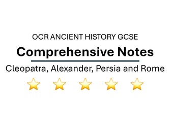 Ancient History OCR Notes