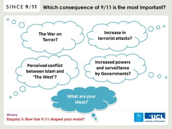 What were the consequences of 9/11? SINCE 9/11 history enquiry 3/3