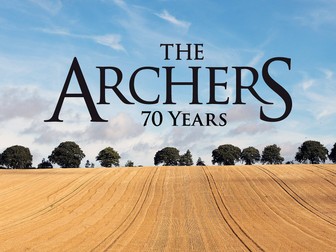 Eduqas GCSE Media Studies - The Archers