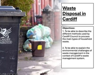 AQA GCSE Geography Urban Challenges - Waste