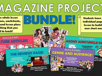 Magazine Project Bundle!