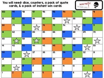 Macbeth the board game!