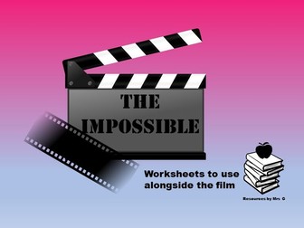 The Impossible Differentiated Film Task Sheets - Editable