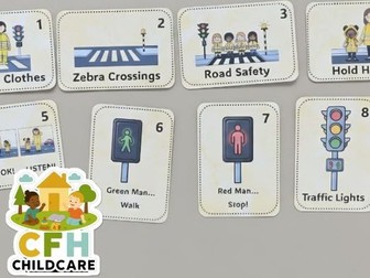 Road Safety Flashcards – EYFS / Road Safety Week Resource