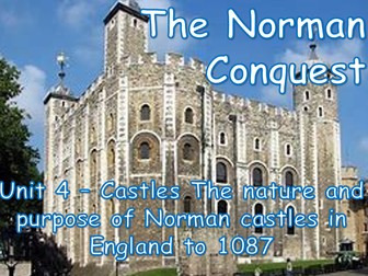 OCR Norman Conquest unit 4 - Revision/ catch up booklet