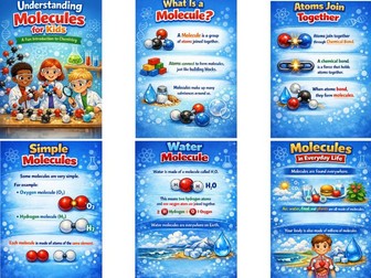 Atoms and Molecules Explained | Chemistry for Kids | STEM Science Activity | Age 7–10 | KS2