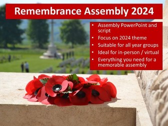 Remembrance Assembly 2024 and script