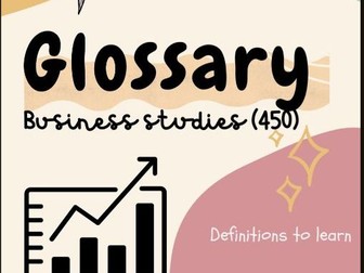 Business glossary