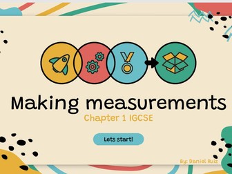 IGCSE Chapter 1 Making measurements