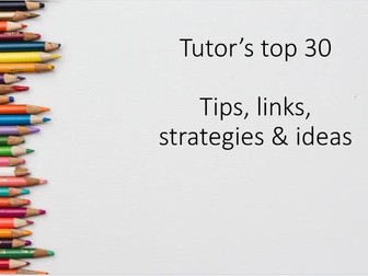 form tutor - top 30