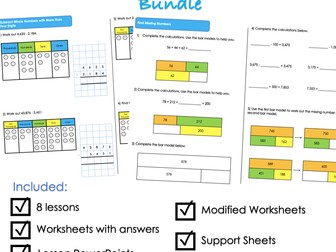 Year 5 Addition and Subtraction Complete Unit