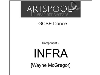 Student Workbooks for Infra: GCSE Dance