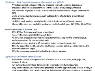 CIVIL RIGHTS & RACE RELATIONS IN THE USA 1865-2009 - A LEVEL HISTORY