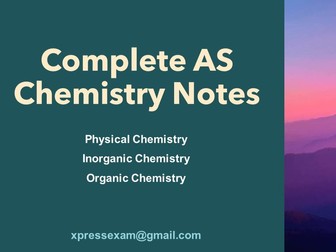 Complete AS Chemistry Notes