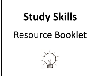 Study Skills Resource Booklet / Workbook