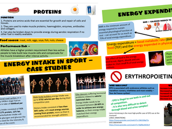 AS Level PE OCR - 1.2 Diet and Nutrition unit of work teacher pack