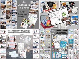 EFL/TEFL: Holiday Travel and Transport Lessons, activities and worksheets