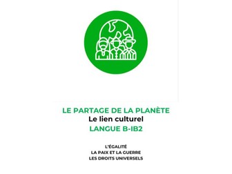 French Cultural Link Sharing The Planet Language B IB2