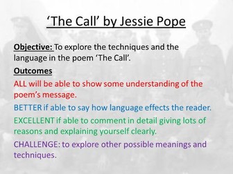 An Introduction to War Poetry
