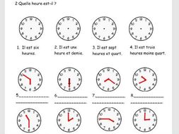Time: Quelle heure est-il?