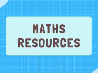 Year 3 Maths resources