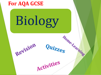GCSE Acrostic Puzzle - Cell Biology