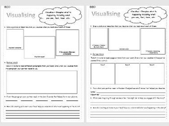 Visualising - Reading Comprehension - Differentiated Worksheets - KS1 or KS2
