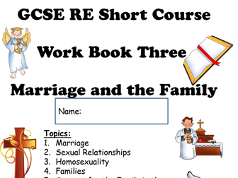 Low Ability Workbook Marriage and Family GCSE RE