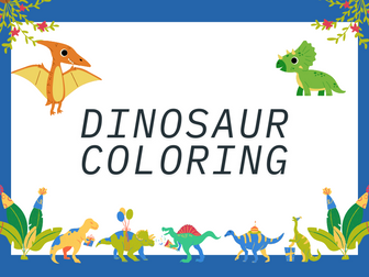 Roar into Fun! Dinosaur Coloring Book for Kids