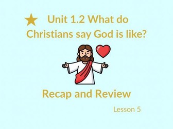 KS1 RE – What Do Christians Say God Is Like? Recap and Reflection (Lesson 6)