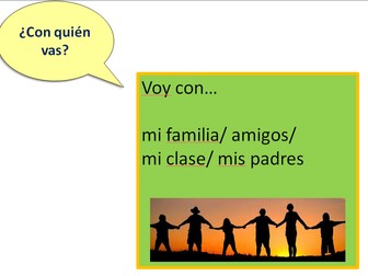 Spanish Present tense Holiday Questions