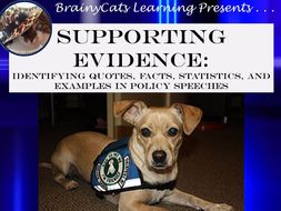 Supporting Evidence: Powerpoint Lesson, Reading, and Activities (TEKS 7.11A)