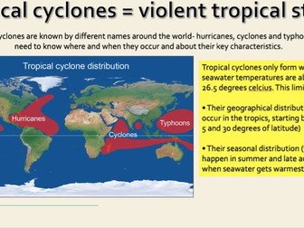 Tropical Cyclones